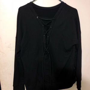 Black forever 21 crew neck